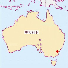 澳大利亚国土面积示意图