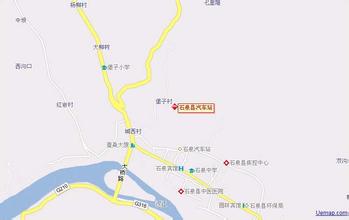 白河县火车站地图,白河县火车站位置