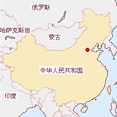 中国国土面积示意图
